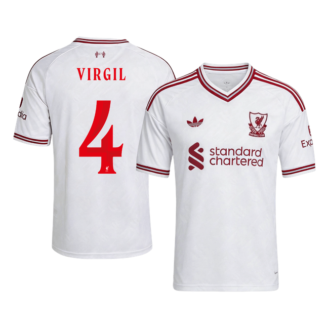 Męska koszulka Liverpoolu wyjazdowa VIRGIL #4 2026/27 - UCL