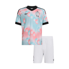 Dziecięcy Zestaw Wyjazdowa Belgium (Koszulka+Spodenki) World Cup 2026
