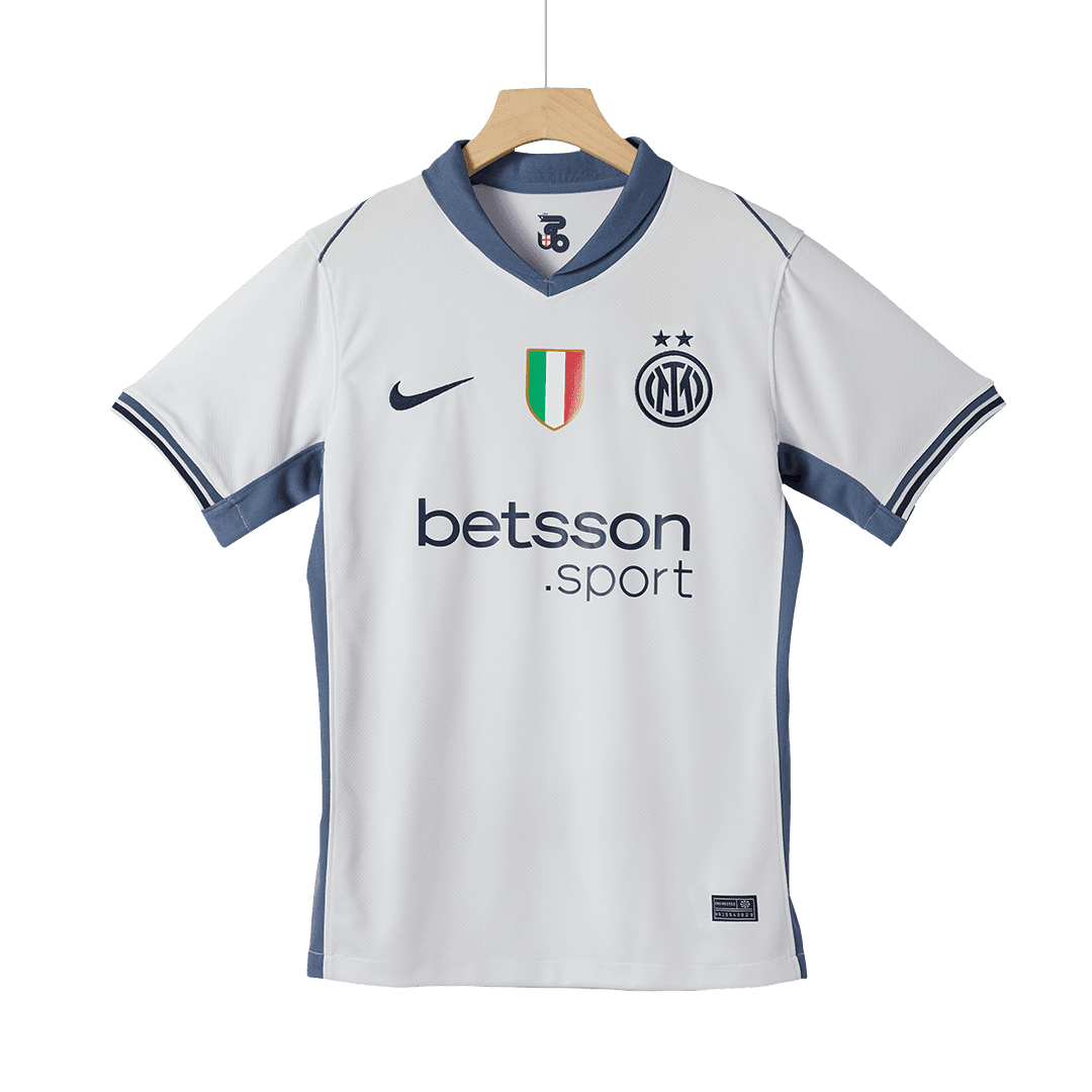 Męska wyjazdowa koszulka piłkarska Inter Mediolan 2024/25 - Topowe Koszulki Pilkarskie Sklep Internetowy