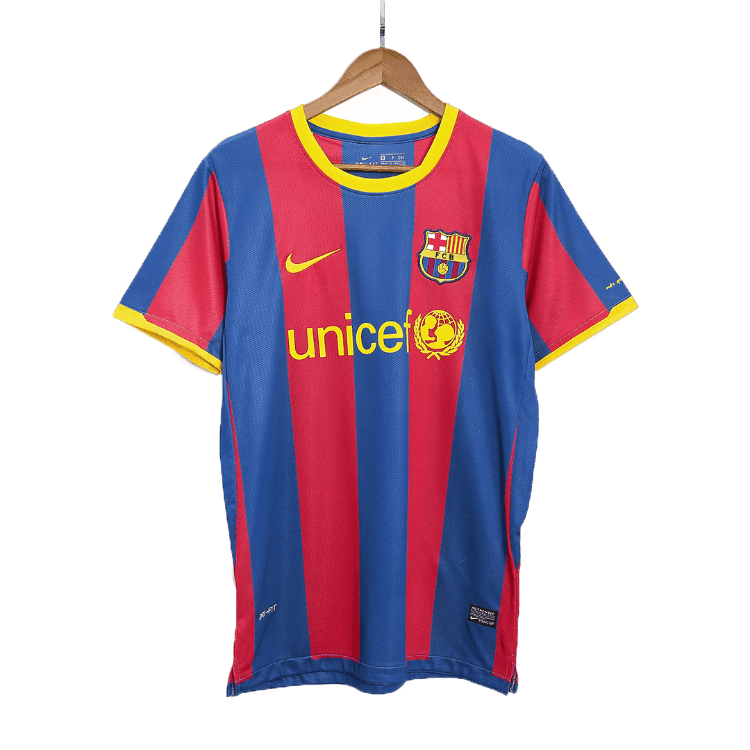 Męska Koszulka Retro Domowa Barcelona MESSI #10 2010/11 - Topowe Koszulki Pilkarskie Sklep Internetowy