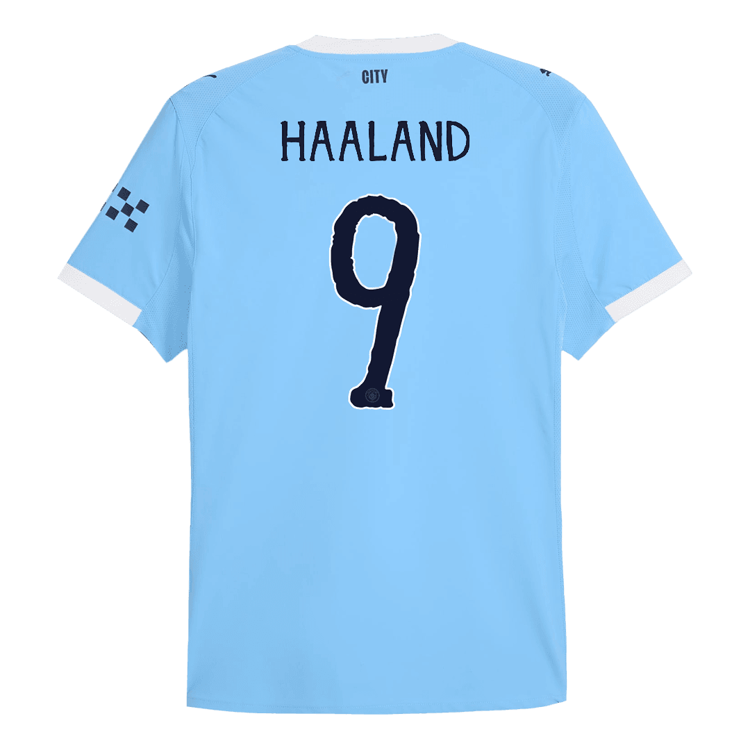 Męska Koszulka Domowa Manchester City HAALAND #9 Wersja Piłkarska 2025/26 - Club World Cup - Slim Fit - Topowe Koszulki Pilkarskie Sklep Internetowy